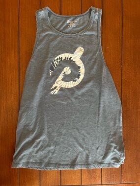 Peloton Tank Top with Tie-Dye Logo